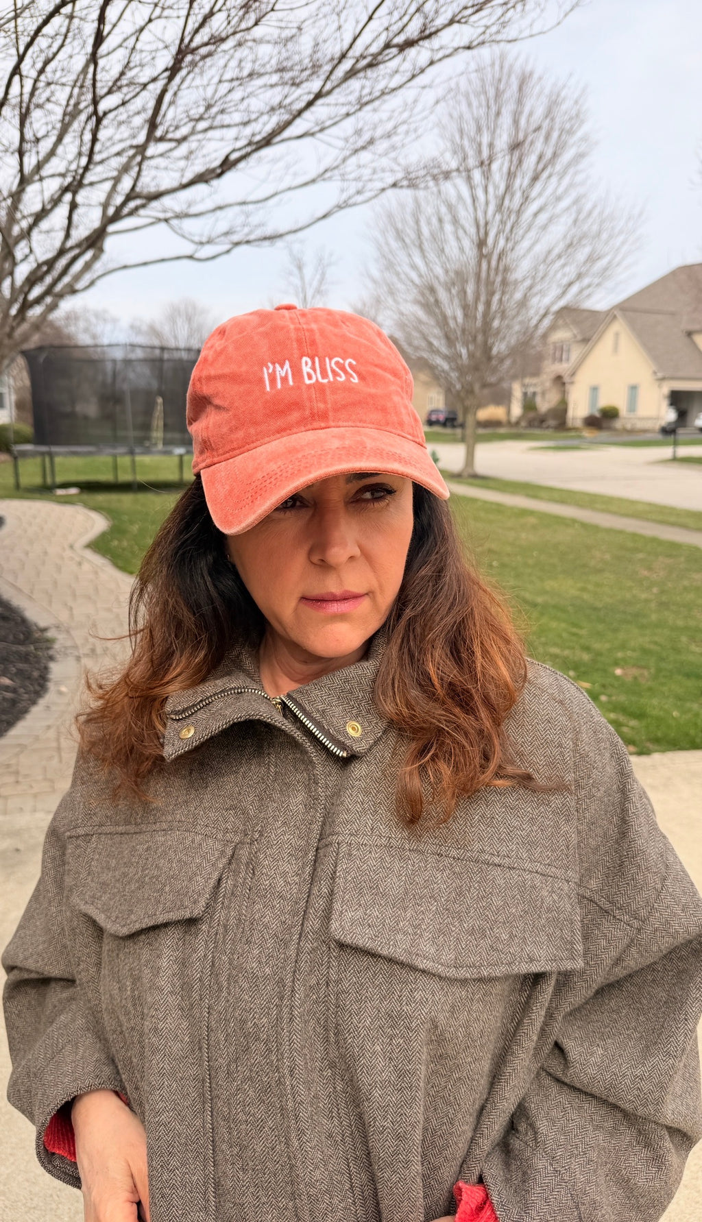 I'm Bliss Vintage Washed Cap