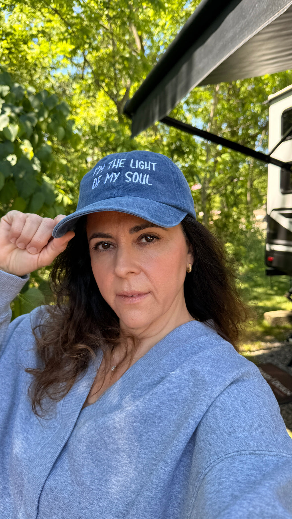 I’m The Light Of My Soul Vintage Washed Cap