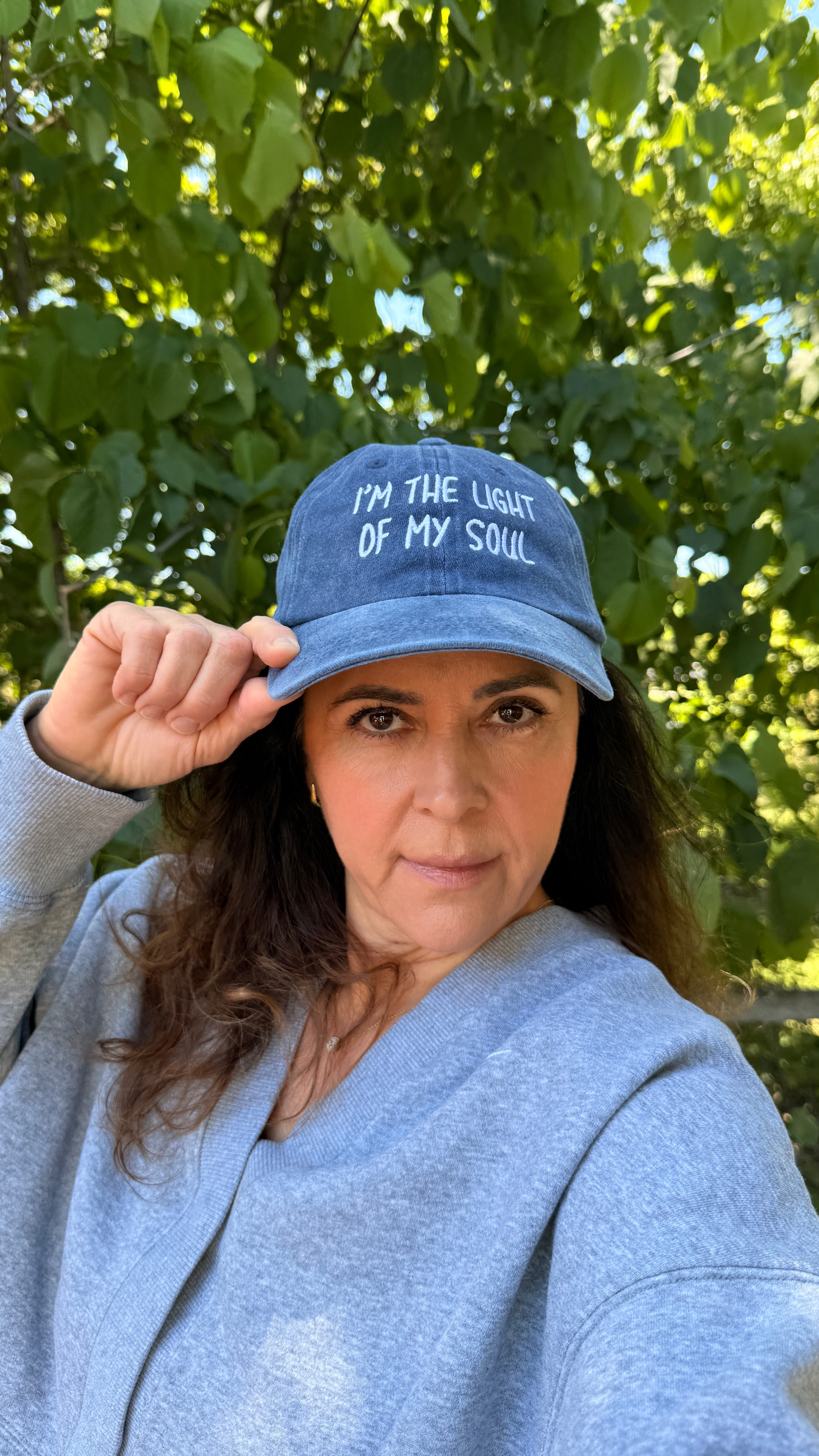 I’m The Light Of My Soul Vintage Washed Cap
