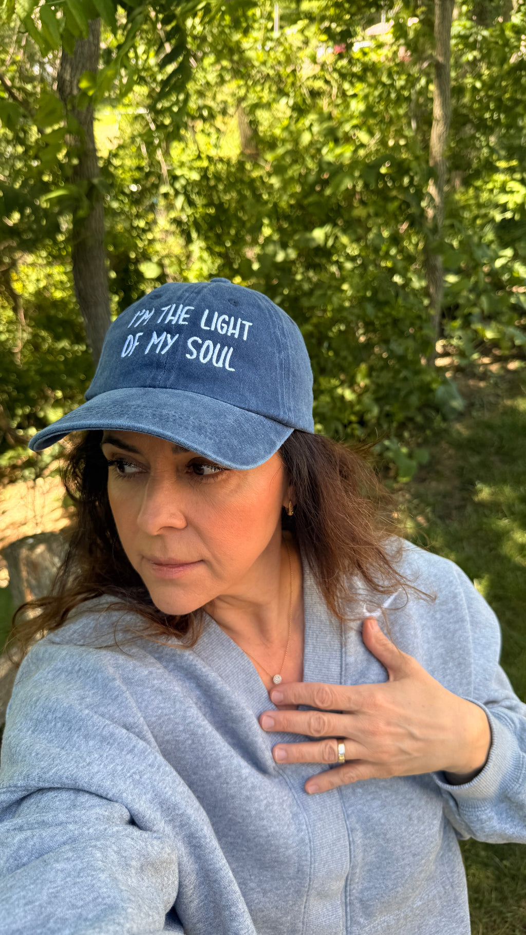 I’m The Light Of My Soul Vintage Washed Cap