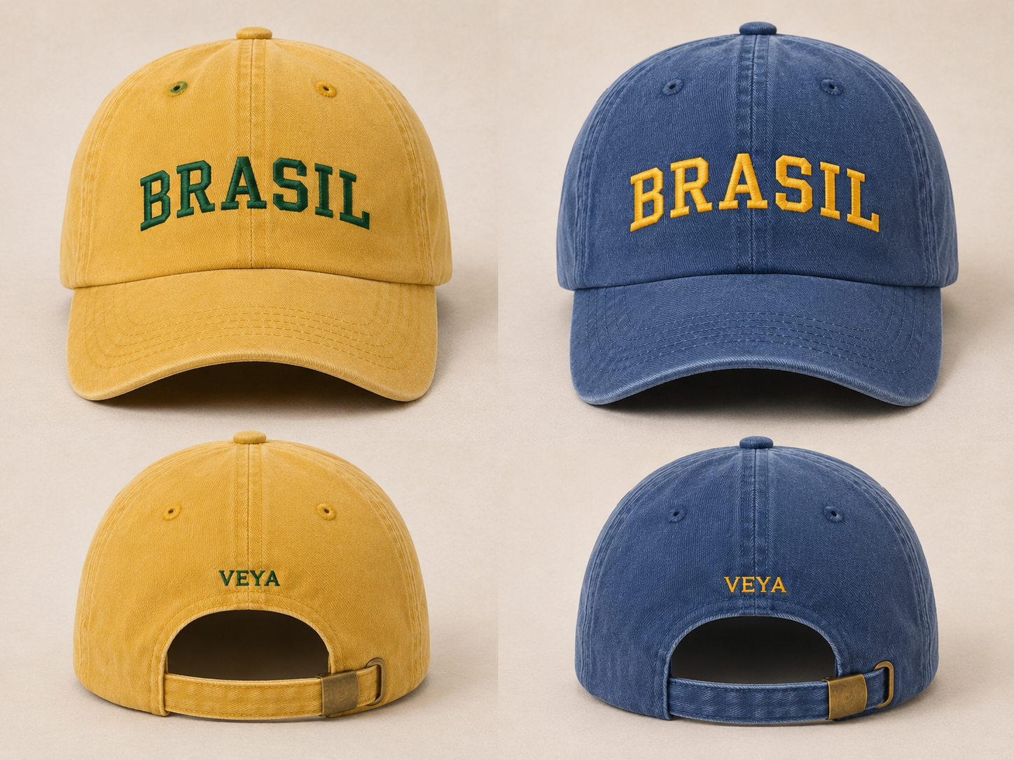 Brasil Classic Washed Cap